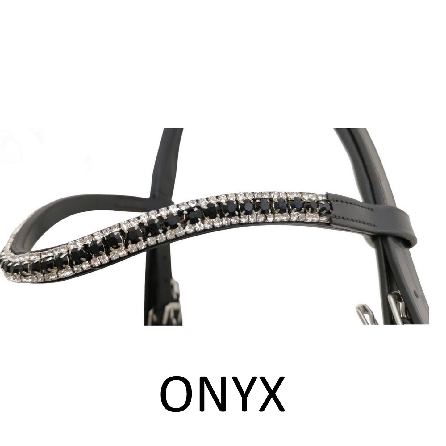 Onyx Double Bridle Grip Reins