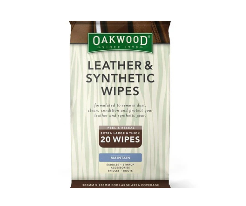 Oakwood Leather And Synthetic Wipes