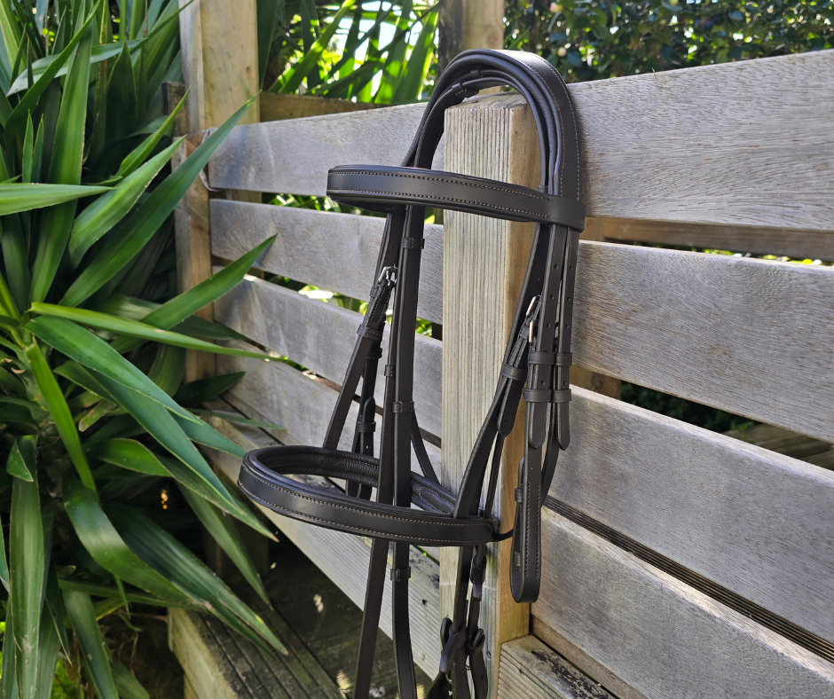 GES Crown Snaffle Bridle | Havana Brown