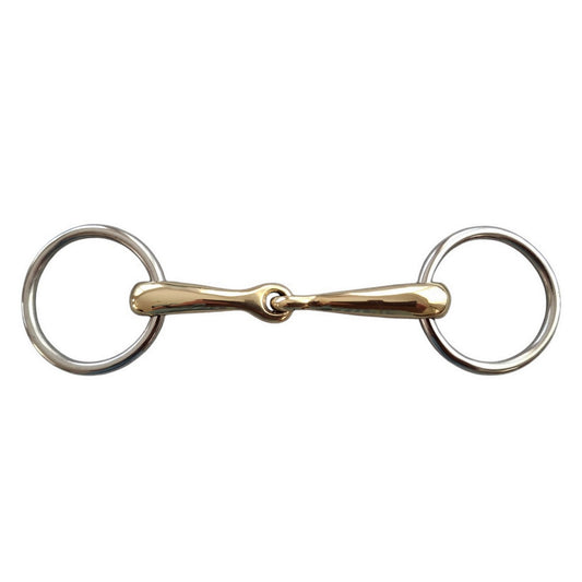 Gold Mouth Loose Ring Bit