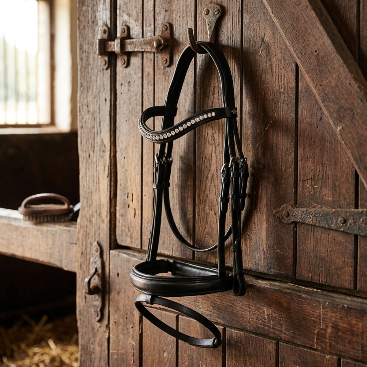 Monica Snaffle Bridle |Black