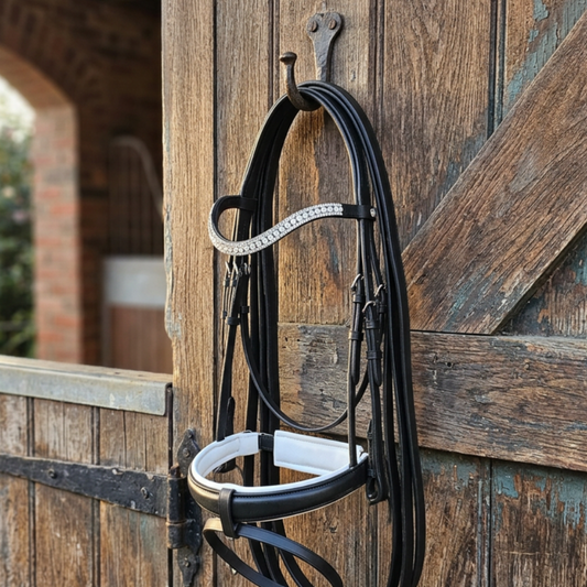 Rio Snaffle Bridle | Black