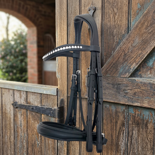 Reno Double Bridle| Black