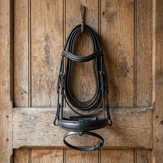 Denver Snaffle Bridle | Black