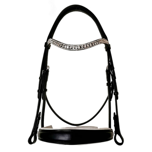 Rio White Double Bridle Grip Reins