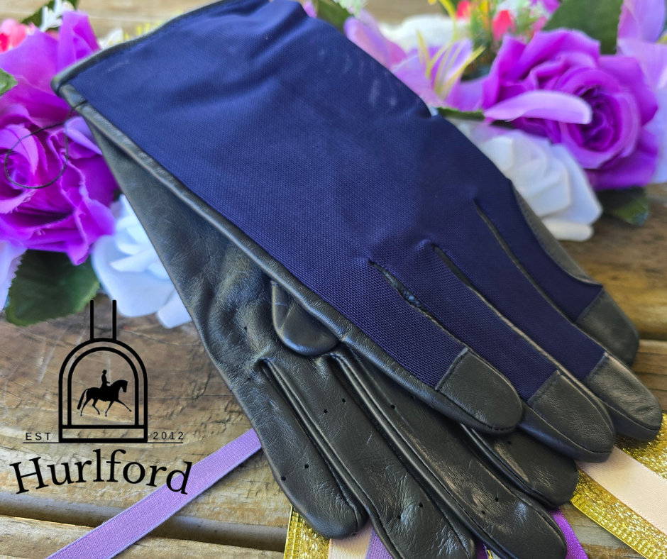 Hurlford Adults Navy Cool Mesh Gloves
