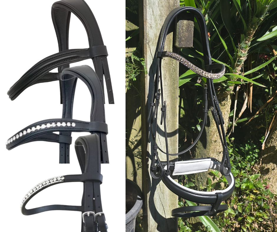 Mix N Match Claudia Black Snaffle Bridle